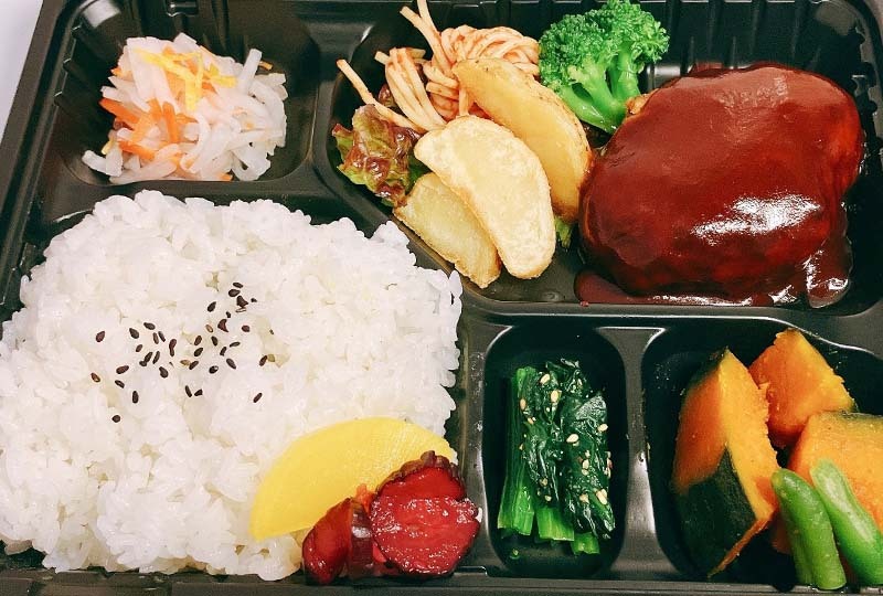 ハンバーグ弁当